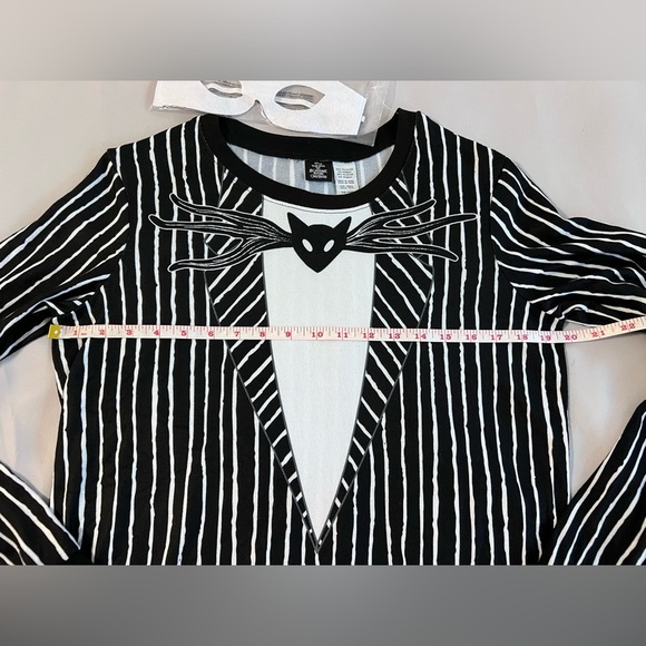 The Nightmare Before Christmas Jack‎ Men’s Halloween Pajama Top  Size Small NWT - Picture 3 of 8